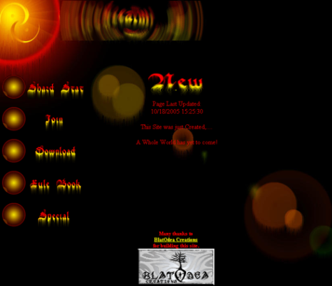 Game Inspired Website Design